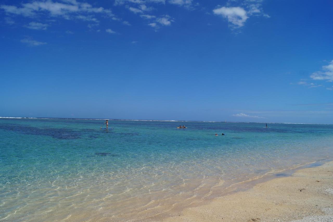 La Villa L'Ancre Marine, Pieds Dans Le Lagon ! 拉萨尔勒班 外观 照片