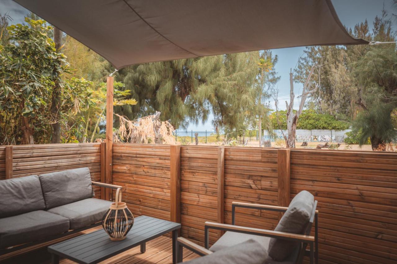 La Villa L'Ancre Marine, Pieds Dans Le Lagon ! 拉萨尔勒班 外观 照片